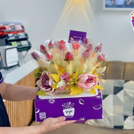 Fruits Stick Bouquet  - 15 Fresh Fruit Stick